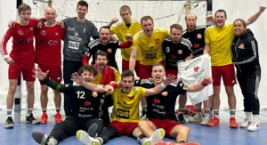 Read more about the article ERSTE MANNSCHAFT FEIERT IN BORKEN IHREN VIERTEN SIEG IN SERIE