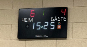 Read more about the article SPIEL DER ERSTEN MANNSCHAFT WIRD NACH EINER VIERTELSTUNDE ABGEBROCHEN